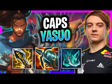 CAPS IS READY TO PLAY YASUO MID! | G2 Caps Plays Yasuo Mid vs Zeri!  Season 2024