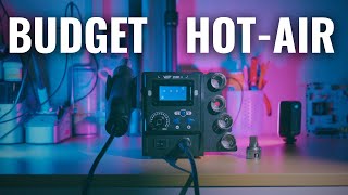 Is This $79 Hot Air Station the New BUDGET KING? | WEP 959D ii Review || Budget HotAir SMD Soldering