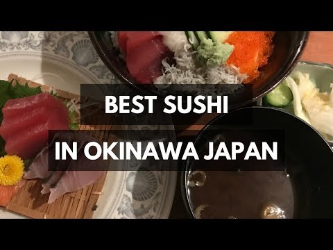 Best Sushi & Teppanyaki in Okinawa Japan | Muslim Travel & Food Tour of Okinawa Snorkeling & Sushi