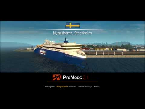 ETS2 Grass from Kirkwall (GB) to Panevézys (LT) (part 1)