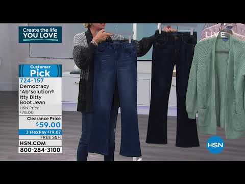 Democracy "Ab"solution Itty Bitty Boot Jean