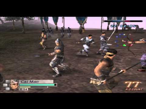 Dynasty Warriors 4 Empires: Generic Warrior (Cai Mao) Gameplay