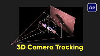 3D Camera movement within the text - after effects tutorial