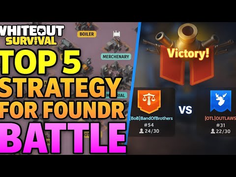Foundry Battle Guide [every tip and strategy] Whiteout Survival