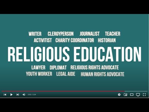 Why Study Religious Education?