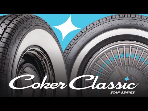 All-New Coker Classic Star Series Whitewall Tires