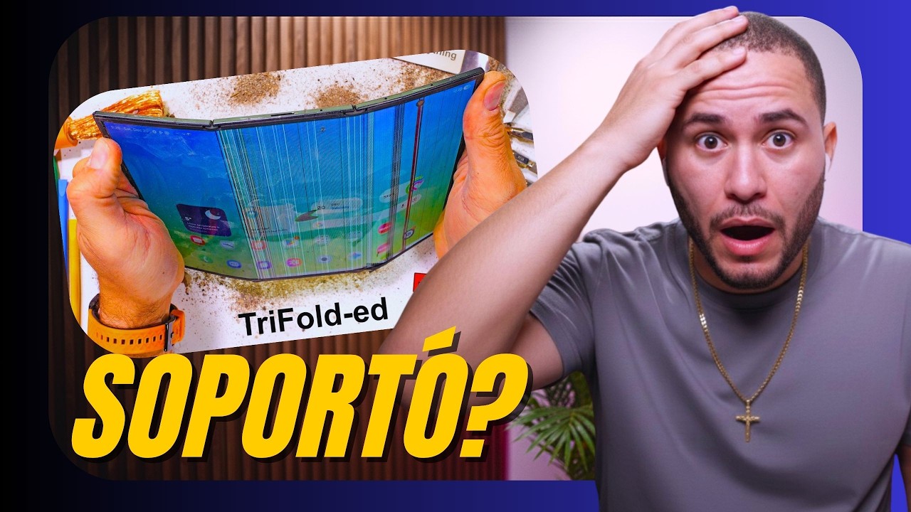 Destruyen El Trifold De Samsung y descubrimos algo