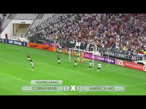 Brasileirão 2016 - Corinthians 2 x 0 América-MG