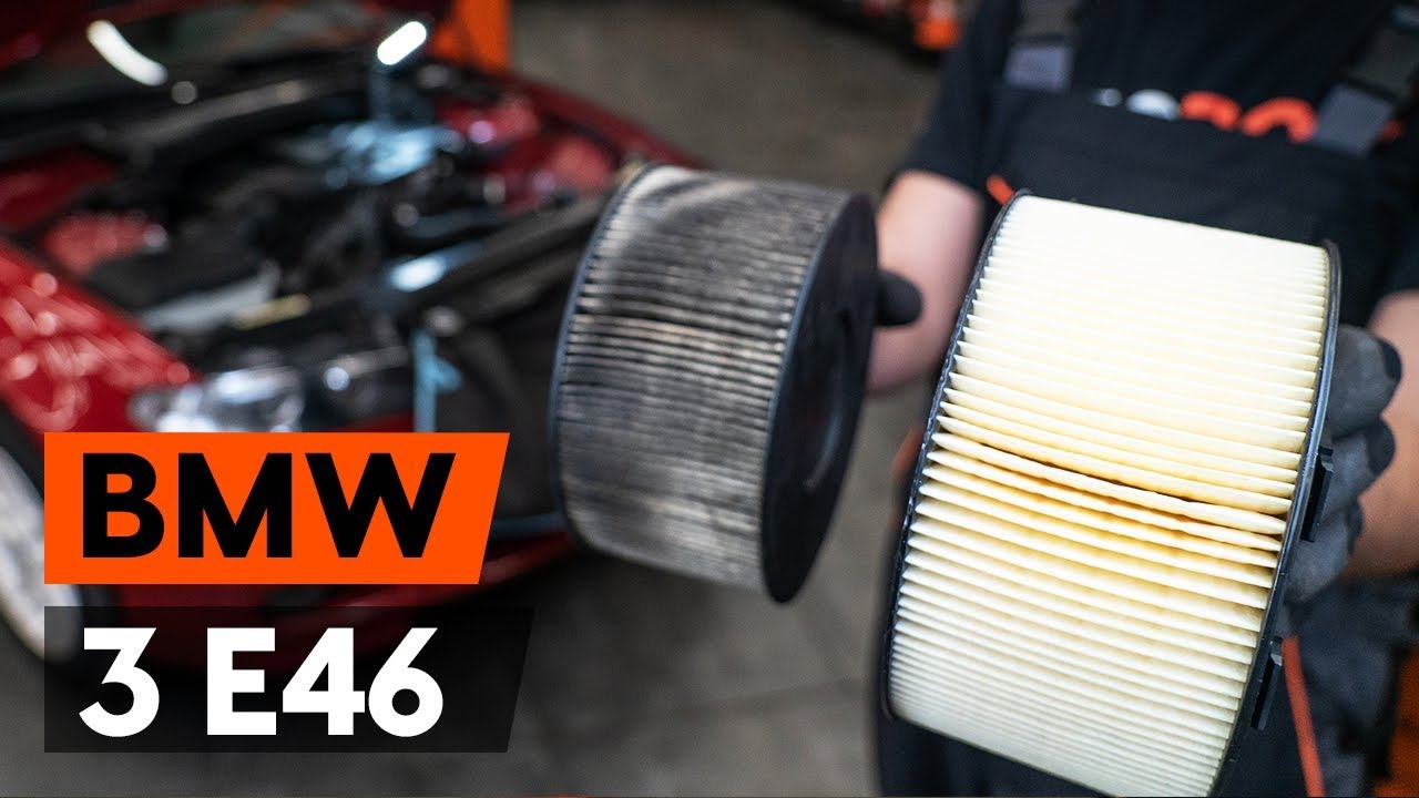 Kako zamenjati avtodel zračni filter na avtu BMW E46 cabrio – vodnik menjave