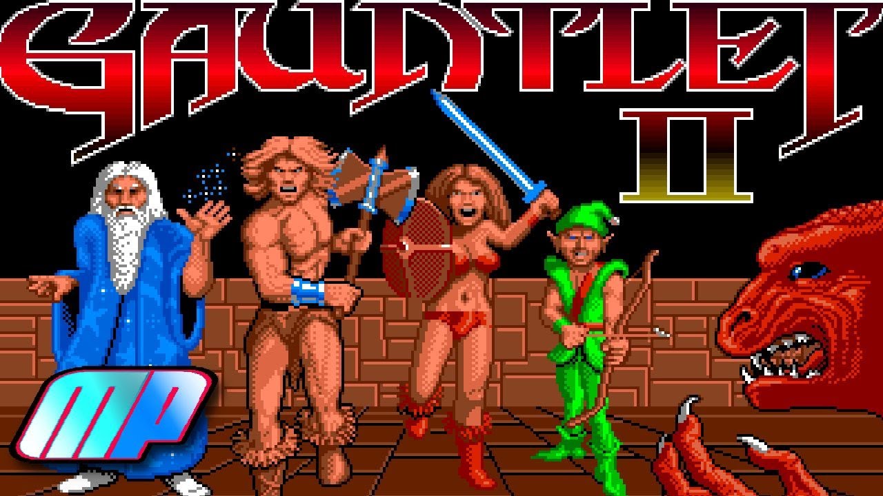 Gauntlet 2  (Arcade) Playthrough Longplay Retro game
