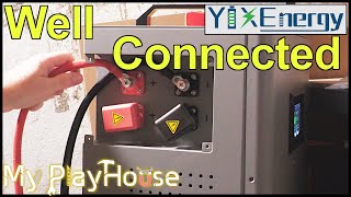 Connecting 16KWh YIXIANG Vertical Diy Battery Box - 1523