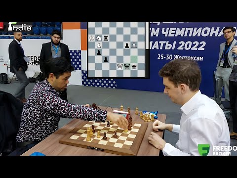 Hikaru Nakamura vs Jan-Krzysztof Duda | A game of immense turbulence | World Blitz 2022