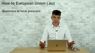 How to register a domain name in the European Union (.eu)