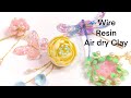 YouV kits- UV Resin- Dip Wire Art - Flower Clay - DIY