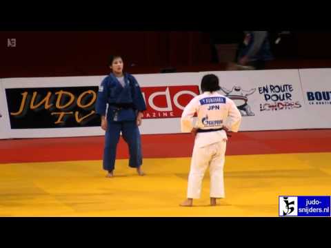 Judo 2012 Grand Slam Paris: Kunihara (JPN) - Tachimoto (JPN) [-70kg] semi-final