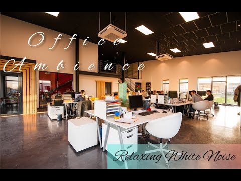 Office Ambience | Relaxing Office Background White Noise