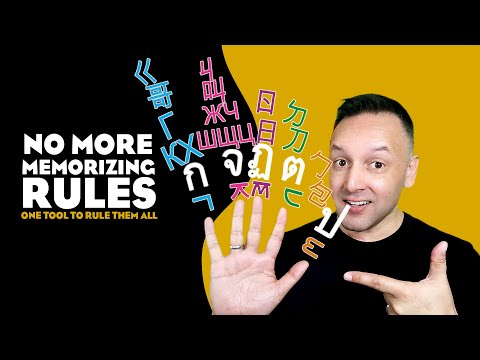 Russian, Chinese 中文, Thaiไทย, Korean 한글 | Stop Memorizing Spelling Rules - One Tool to Rule them All