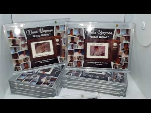 Dave Kingman Custom Set with Embedded "Television Used Slides"