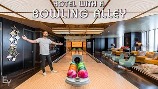 This Unique Hotel Suite has a Bowling Alley! | Palms Resort Las Vegas