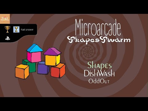 Microarcade ShapeSwarm ~ Fast answer Trophy