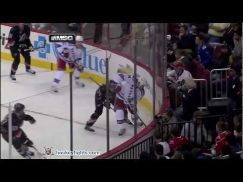 Brian Boyle vs Anthony Stewart Dec 1, 2011