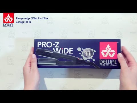 Миниатюра изображения товара Щипцы гофре Dewal Pro-Z Wide / 03-84