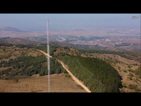 2021 10 02 Metalen stolb 5km od Shtip UHD 4k