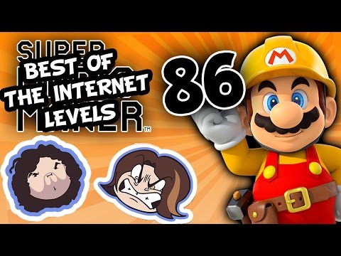 Super Mario Maker: Trouble on Dookie Island - PART 86 - Game Grumps