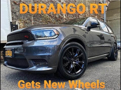 Durango RT gets SRT wheels and NITTO tires