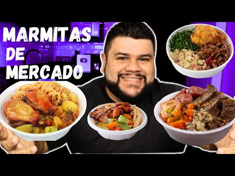 Provando Marmitas de Mercados