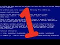 Windows 7 BSOD Compilation Part 1