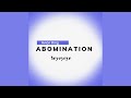 Abomination (Maria Wankoze otya)- Avion King (Official Lyrics Video)