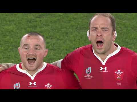 Passionate Welsh anthem ahead of RWC 2019 Semi-Final