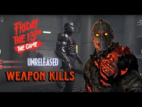 All new unreleased Camp Blood Kills with *almost* every Jason!