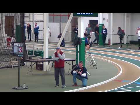 2018 NC 1A/2A Indoor State Meet - Girls 4x400, Heat 1