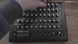 NEW ADX-1 VIDEO! MODE MACHINES ADX-1 SOUND DEMO