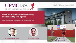 'The ACL and common knee injuries' by Professor Cathal Moran UPMC Sports Surgery Clinic