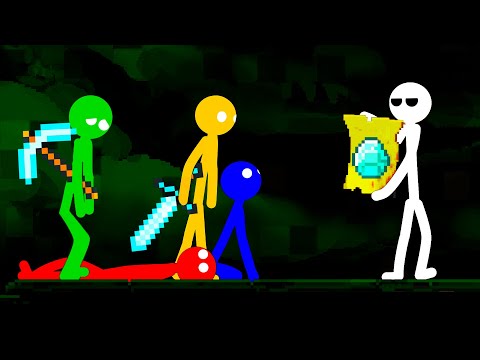 Stickman VS Minecraft Monster
