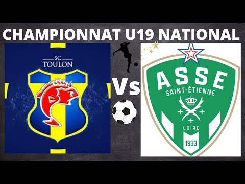 Foot Championnat U19 National Sporting Club Toulon reçois L' As Saint Etienne  le Match et les Buts