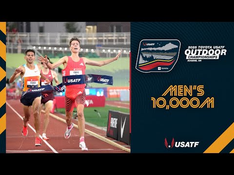 Men's 10,000m Final at the 20205 Toyota USATF Outdoor Championships