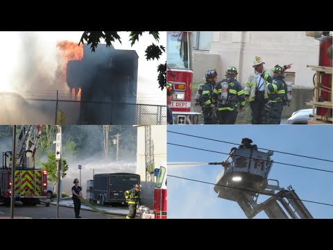 *MAJOR INCIDENT* Transformer Explosion Starts 3 Alarm Fire | Lexington