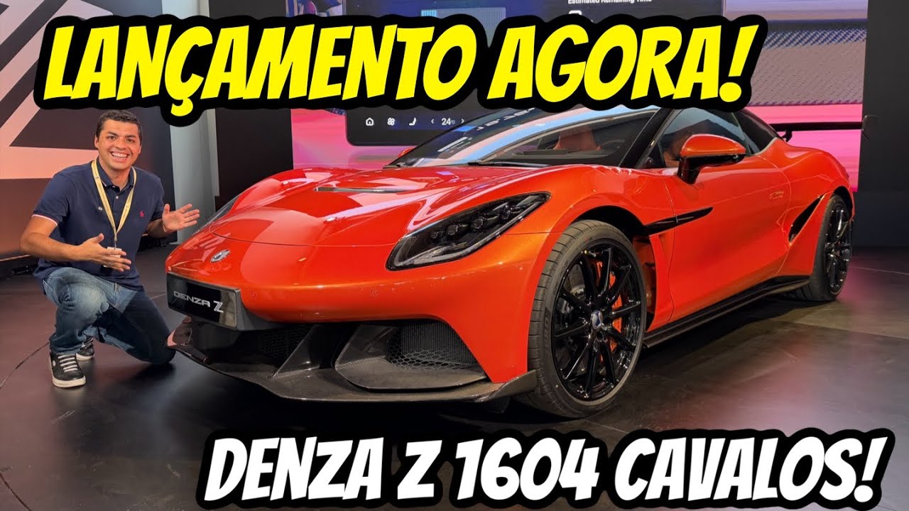 NOVO DENZA Z - LANÇAMENTO AGORA! 1604 CAVALOS! VAI PARA O BRASIL!