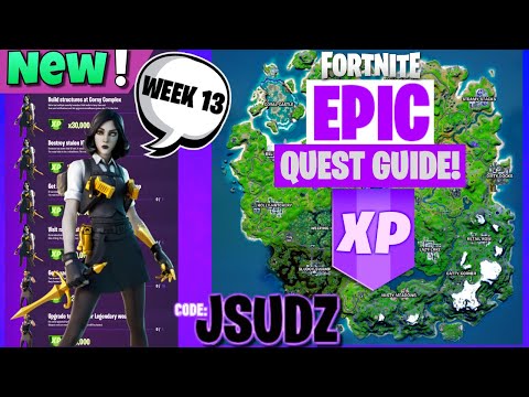 *NEW* How To Complete All Week 13 Epic Quests (Easy)