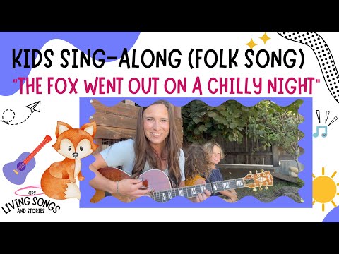 🦊 Kids Sing-Along: THE FOX (Went Out on a Chilly Night) 🎶