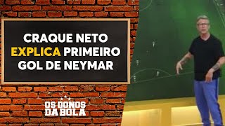 Craque Neto explica primeiro gol de Neymar contra o Vasco