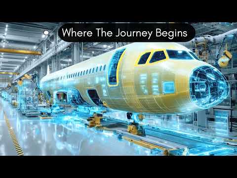 Here the journey begins of an airplane 