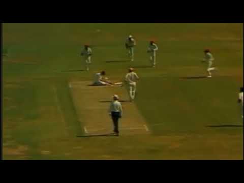 Andy Roberts hits David hooks's head