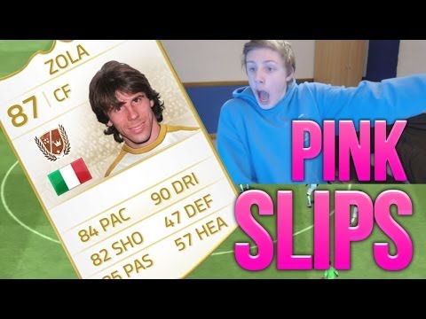 FIFA 14 NEXT GEN LEGEND ZOLA PINK SLIPS - Ultimate Team LIVE