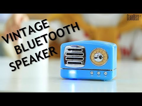 Mini Retro Wireless Speakers Radio USB/TF Card Music Player HIFI image 10
