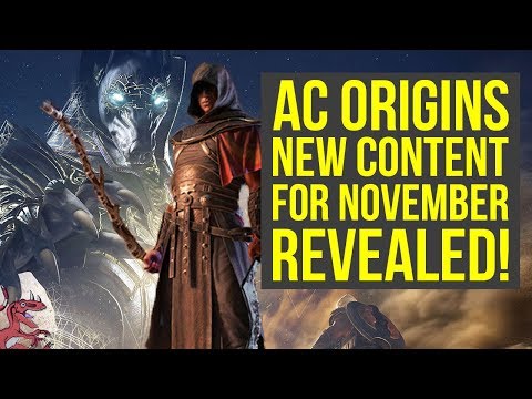 Assassin's Creed Origins DLC NEW OUTFITS, FREE BOSS BATTLE & MORE Coming In November (AC Origins DLC Video